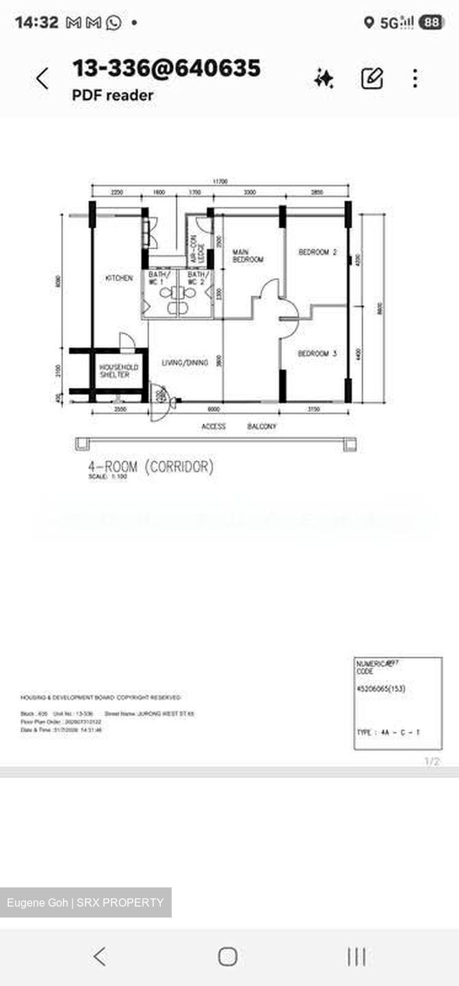Blk 635 Jurong West Street 65 (Jurong West), HDB 4 Rooms #595674231